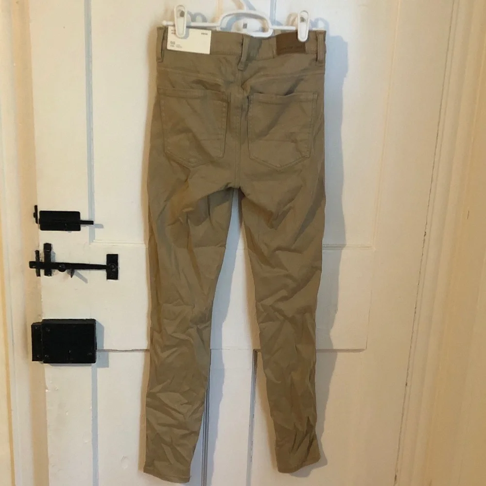 American Eagle Outfitters Kids Khaki Slim Pants - Beige